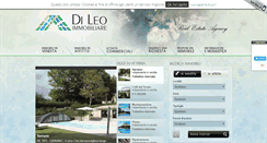 Desktop Screenshot of dileoimmobiliare.it